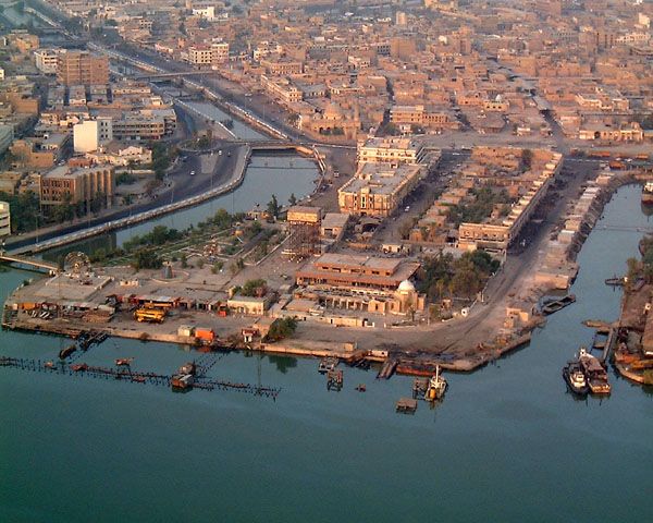 iraq basra aerial view of water harbor nice.jpg